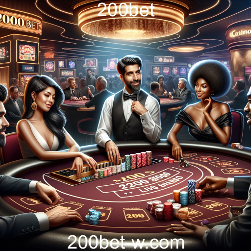 Experiência Imersiva em Jogos Ao Vivo no 200bet